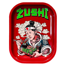 Zushi Metal Rolling Tray Small, 14x18 cm