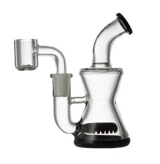 Groove Micro Hourglass Rig, Clear and Black
