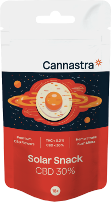 CBD Flowers Solar Snack, CBD 30 %