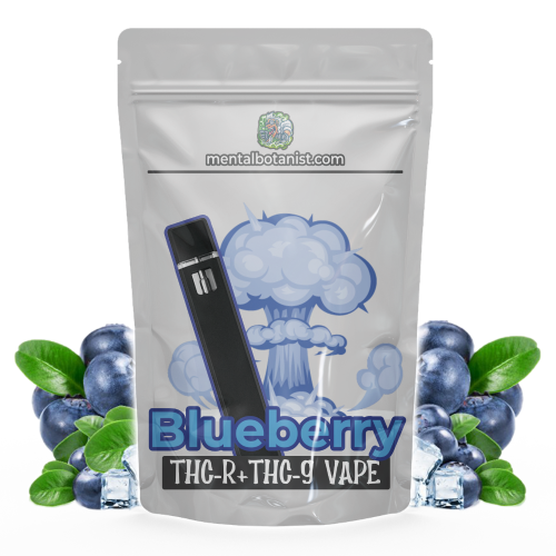 THC-R & THC-9 Vape Pen Blueberry, 1ml