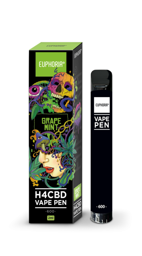 H4CBD Grape Mint, 50 %, 2 ml