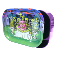 Rolling Tray with Storage, Wedding Cake