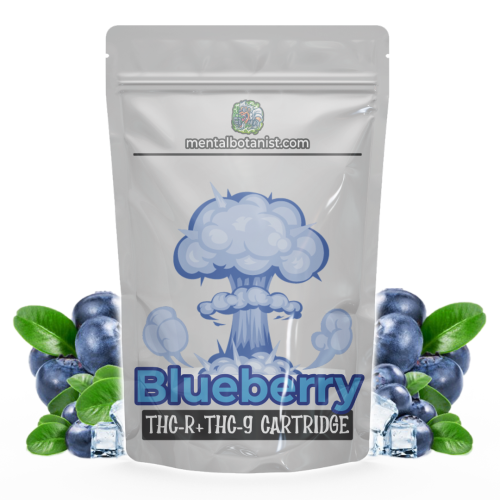 THC-R & THC-9 Cartridge Blueberry, 1ml