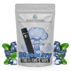 THC-R & THC-9 Vape Pen Blueberry, 1ml