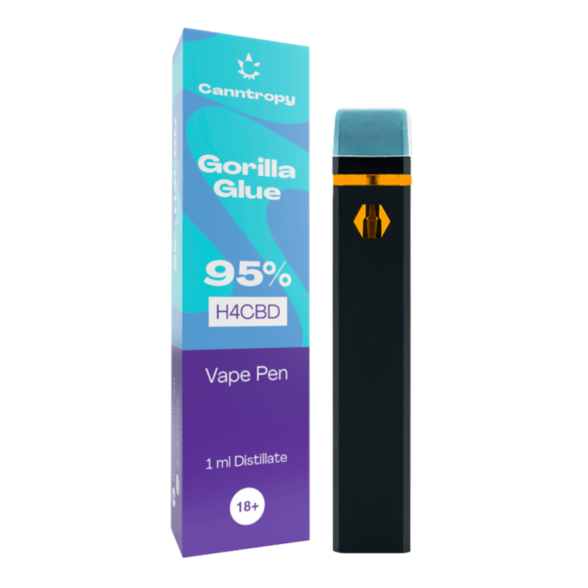 H4CBD Vape Pen Gorilla Glue, 95 %, 1 ml
