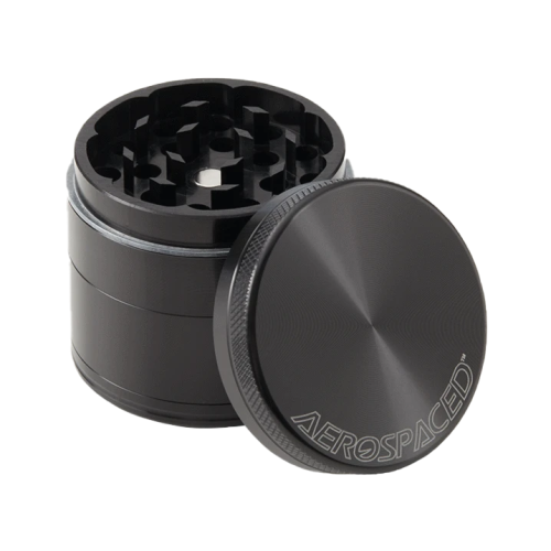 Grinder 4 darabos, 50 mm, Fekete