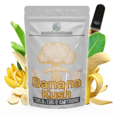 THC-R & THC-9 Cartridge Banana Kush, 1ml