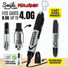 Permanent Marker Penjamin Cart Battery, Black