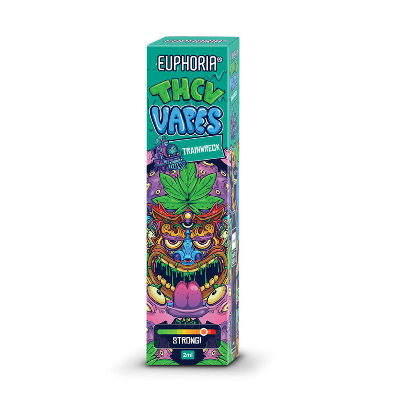 THCV Vape Pen Trainwreck 98%, 2ml THCV Vape Pen Trainwreck 98%, 2ml