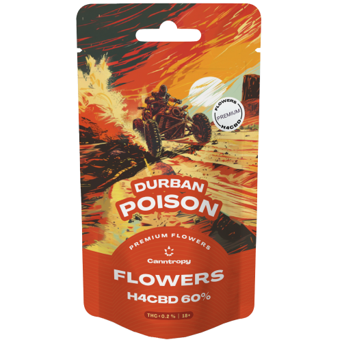 H4CBD Floare Durban Poison 60% - Suma (g): 10